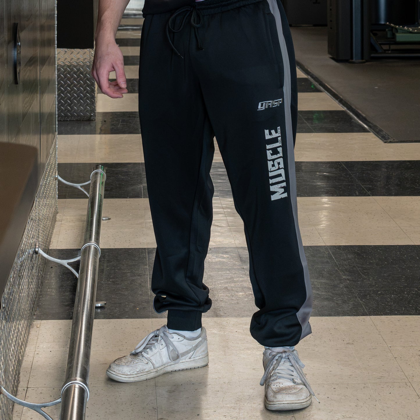 Black Track Pants