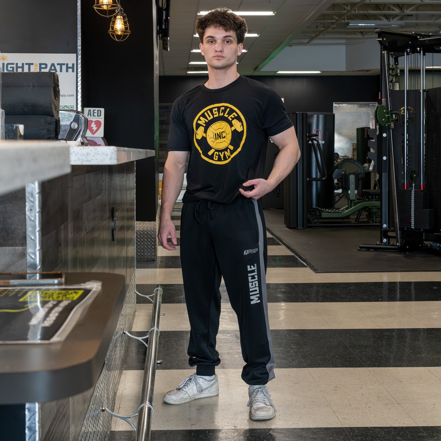 Black Track Pants