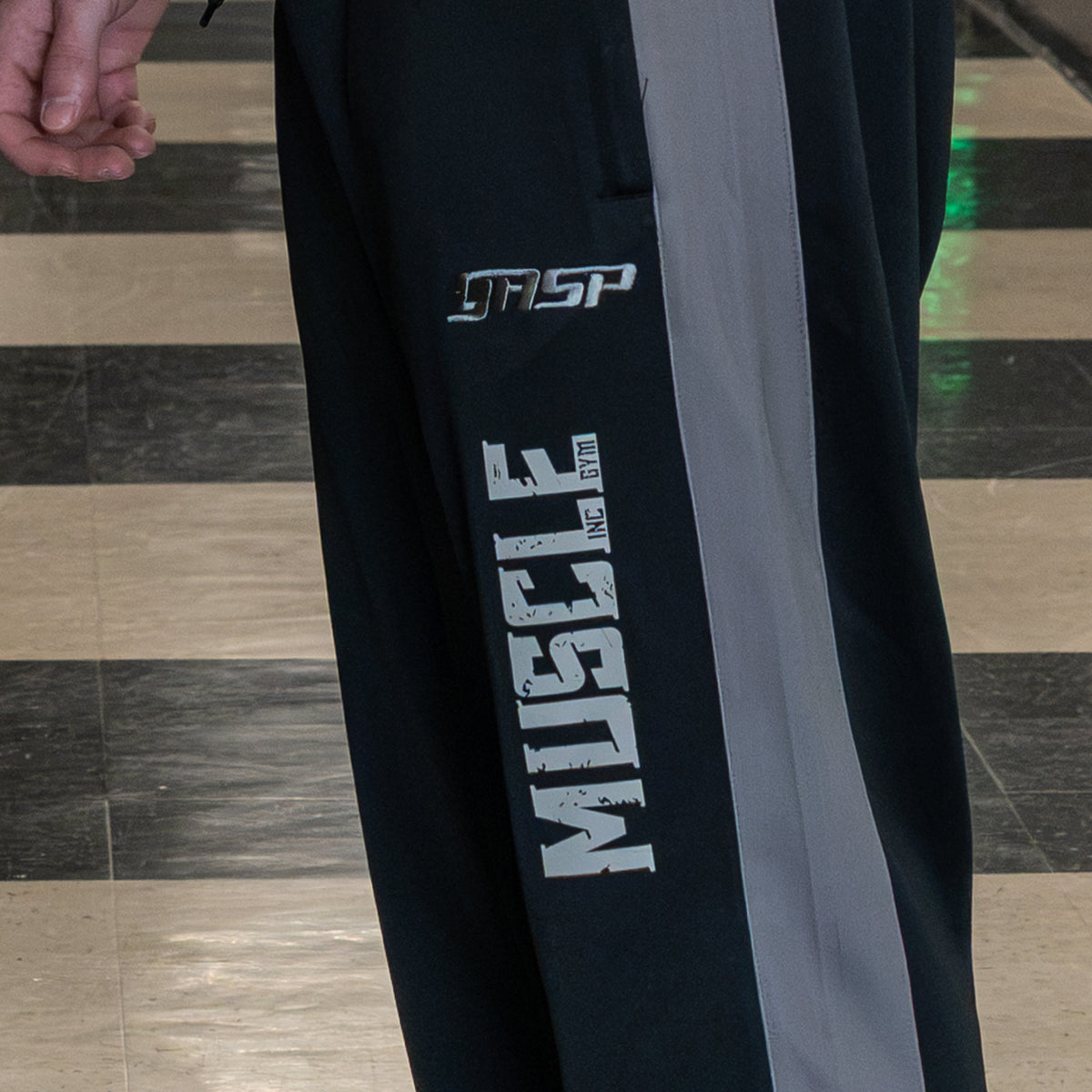 Black Track Pants