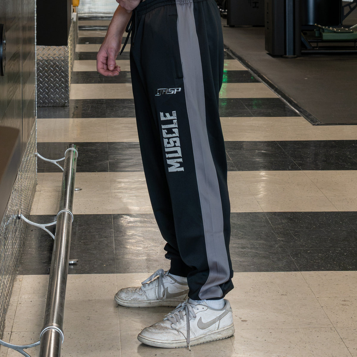 Black Track Pants