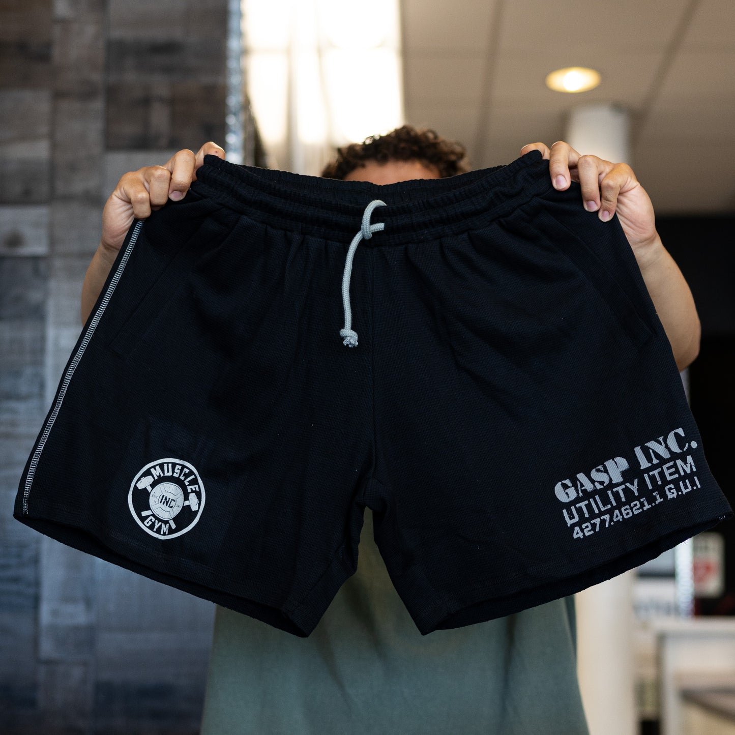 Thermal Black Shorts