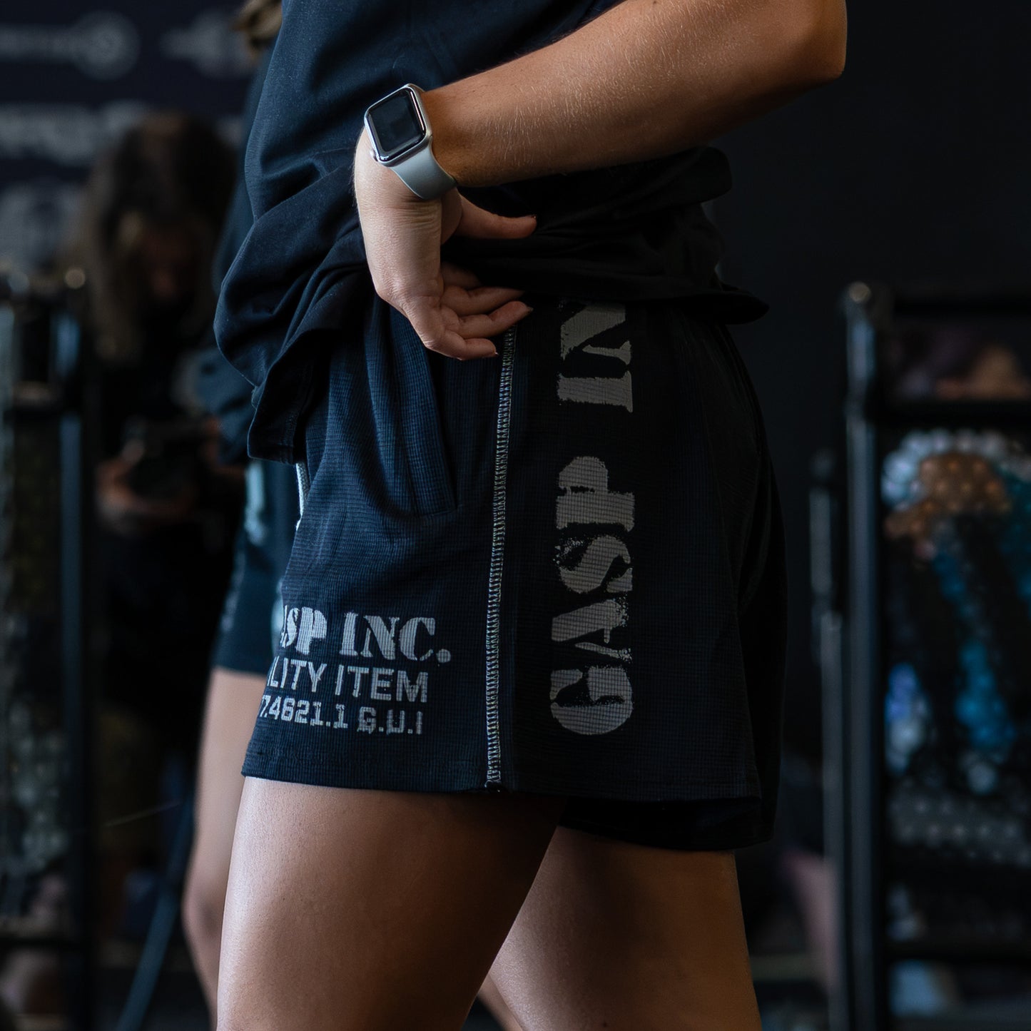 Thermal Black Shorts