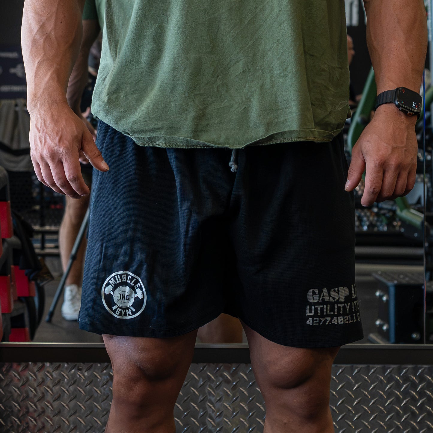 Thermal Black Shorts