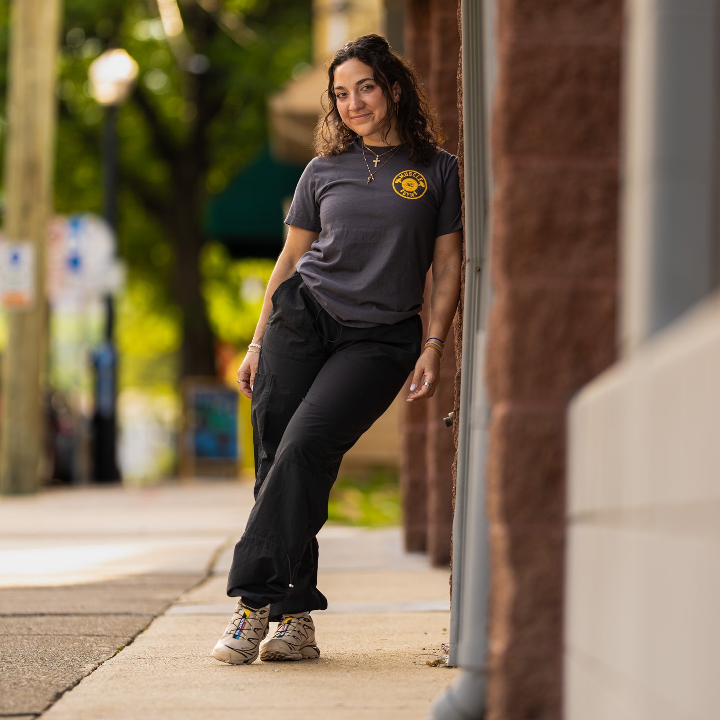 Grey and Yellow T-Shirt